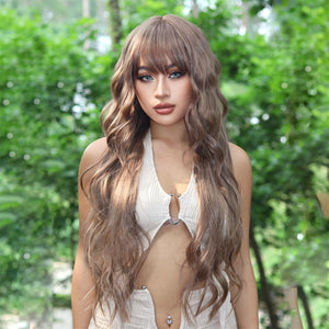 Honey Brown | Synthetic Wig | Brown | 29 inches