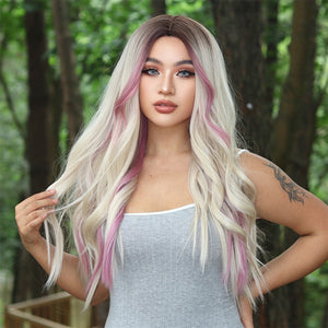 
            
                Load image into Gallery viewer, Chocolate Crush | Synthetic Wig | Ombre | 26 inches
            
        