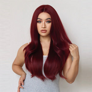 
            
                Load image into Gallery viewer, Reindeer Magic | Synthetic Wig | Red | 26 inches
            
        