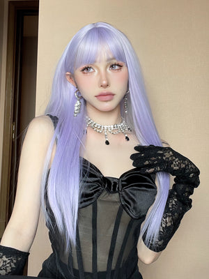 
            
                Load image into Gallery viewer, Rosemary Bloom | Synthetic Wig | Purple | 26 inches
            
        