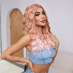 
            
                Load image into Gallery viewer, Merry Berry | Synthetic Wig | Pink | 26 inches
            
        