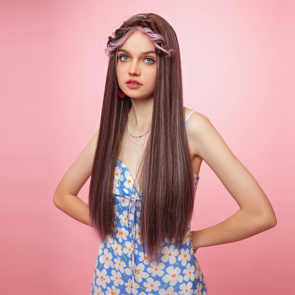 Love Launch | Synthetic Wig | Brown | 28 inches