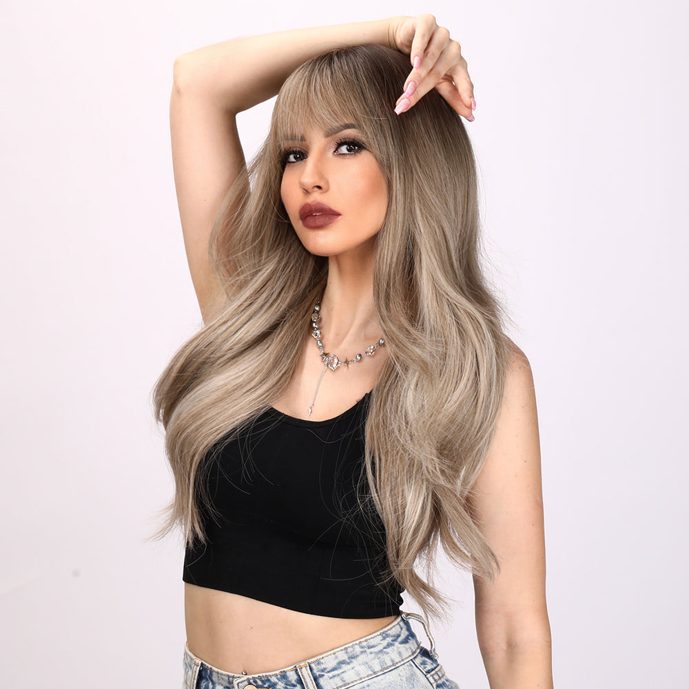 Dream weaver | Synthetic Wig | Grey | 24 inches