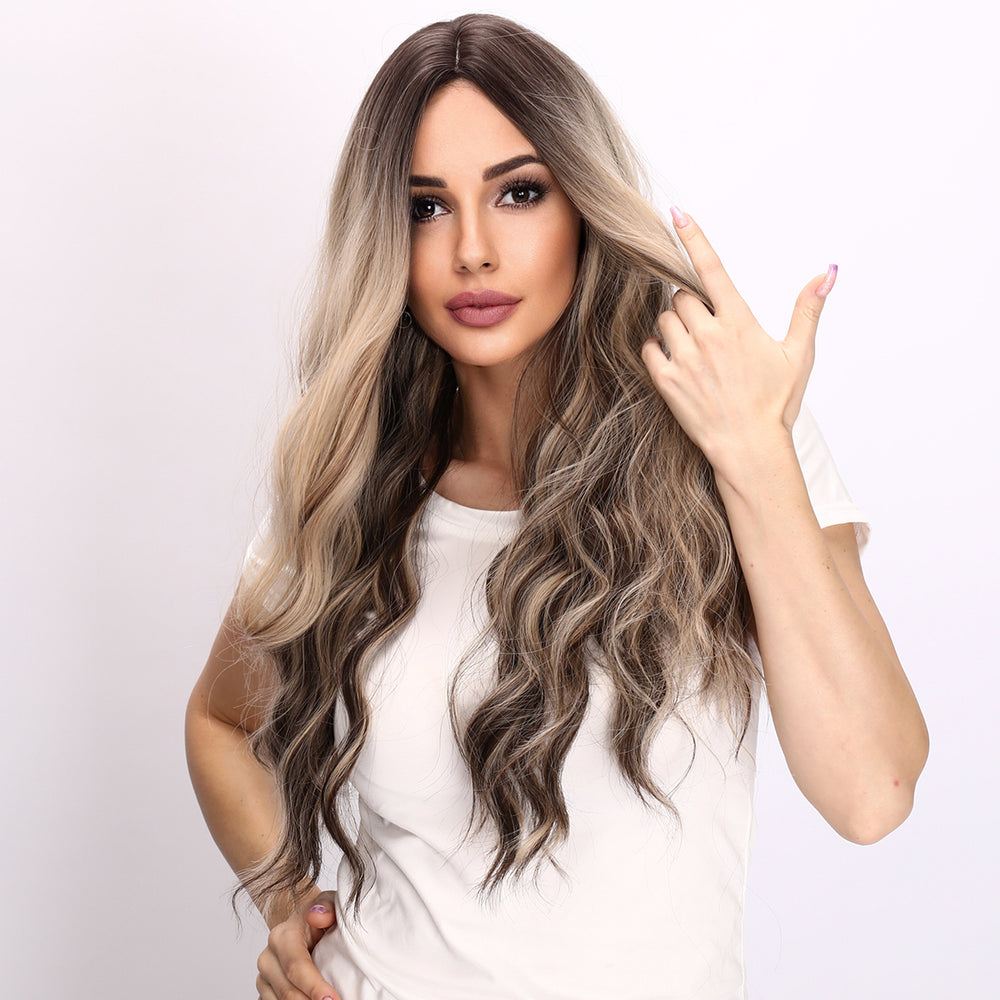 Celestial Beauty | Synthetic Wig | Golden Brown | 26 inches