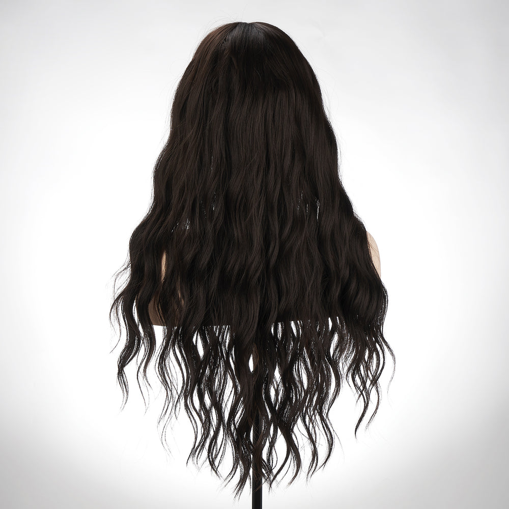 
            
                Load image into Gallery viewer, Merlot Mane | Synthetic Wig | Natural | 28 inches
            
        