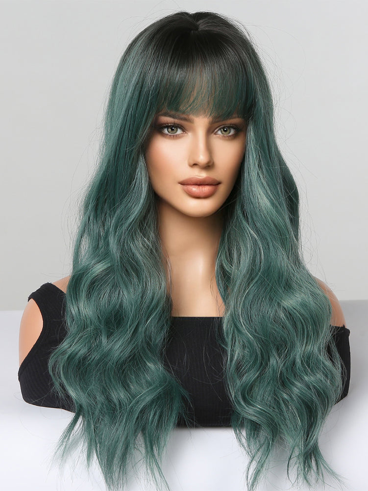 
            
                Load image into Gallery viewer, Enchanted Forest | Synthetic Wig | Green | 22 inches
            
        