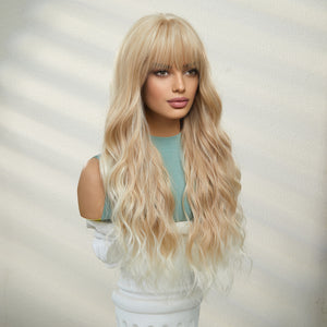 Cocoa Charm | Synthetic Wig | Brown | 26 inches