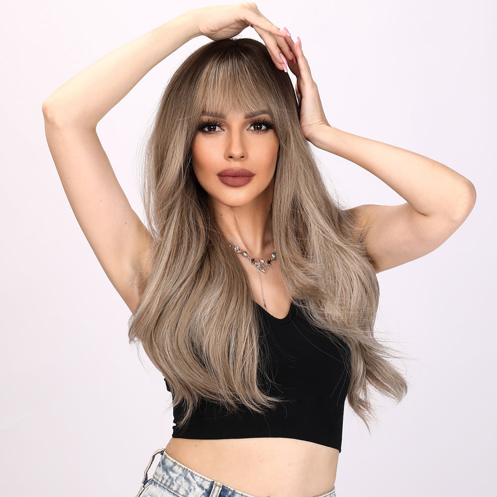 Dream weaver | Synthetic Wig | Grey | 24 inches