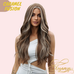 Caramel Fusion | Synthetic Wig | Mixed Brown | 26 inches