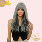 Silver Shimmer | Synthetic Wig | Silver Gray | 24 inches