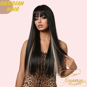 Obsidian Noir | Synthetic Wig | Black | 26 inches