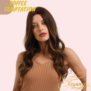 Toffee Temptation | Synthetic Wig | Ombre | 22 inches