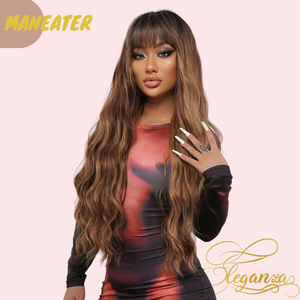 Maneater | Synthetic Wig | Brown | 29 inches
