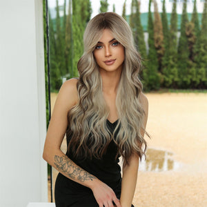 
            
                Load image into Gallery viewer, Chestnut Delight | Synthetic Wig | Brown | 26 inches| [Sample]
            
        