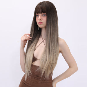 Luna Belle | Synthetic Wig | Gold | 28 inches