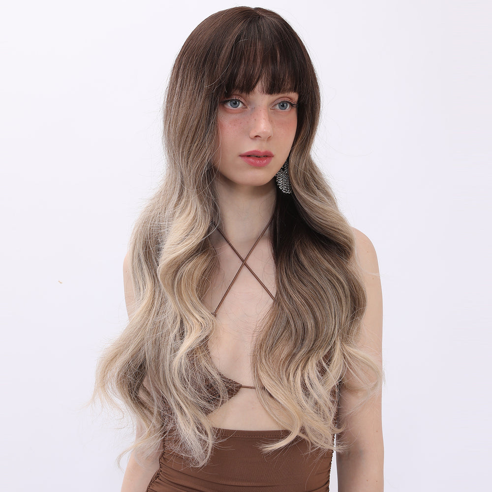 Blaze Ember | Synthetic Wig | Brown | 28 inches