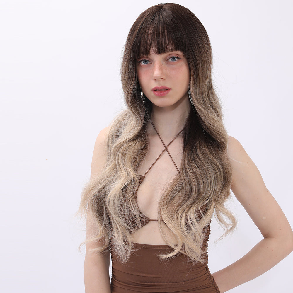 Blaze Ember | Synthetic Wig | Brown | 28 inches
