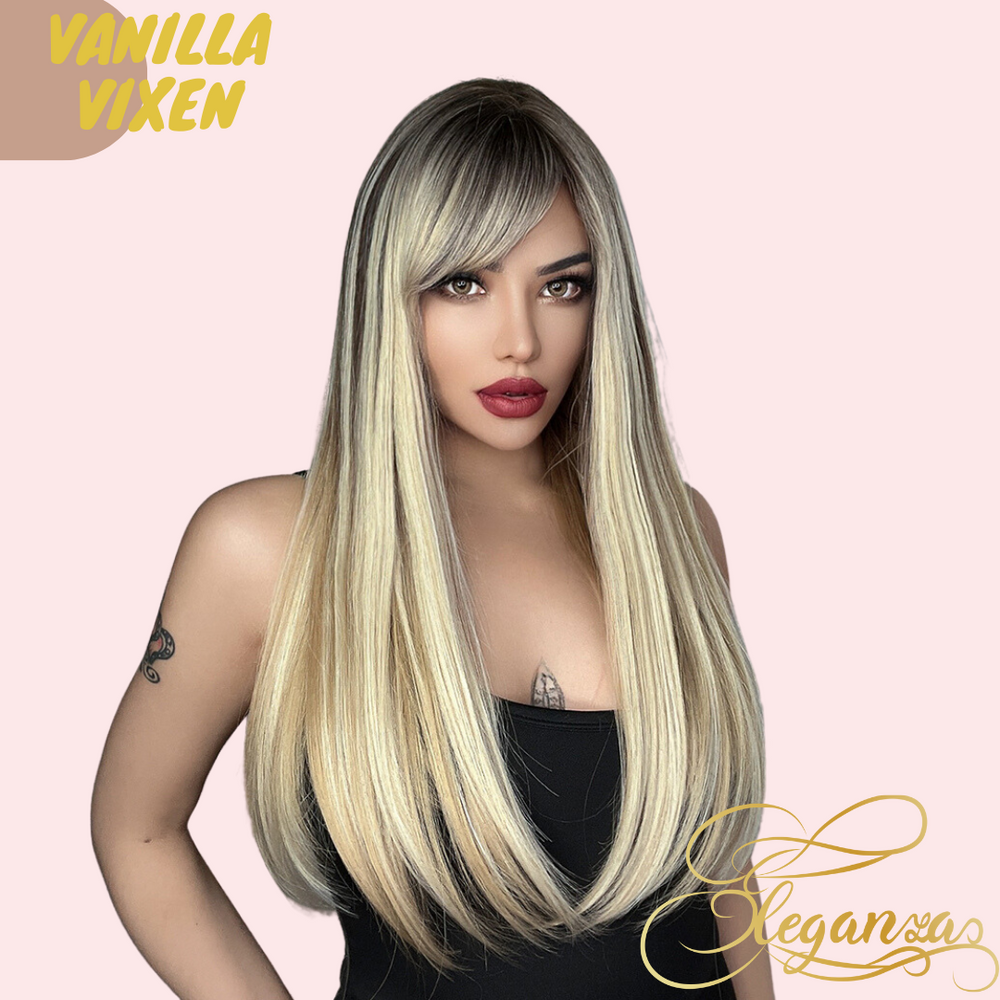 Vanilla Vixen | Synthetic Wig | Blonde | 24 inches