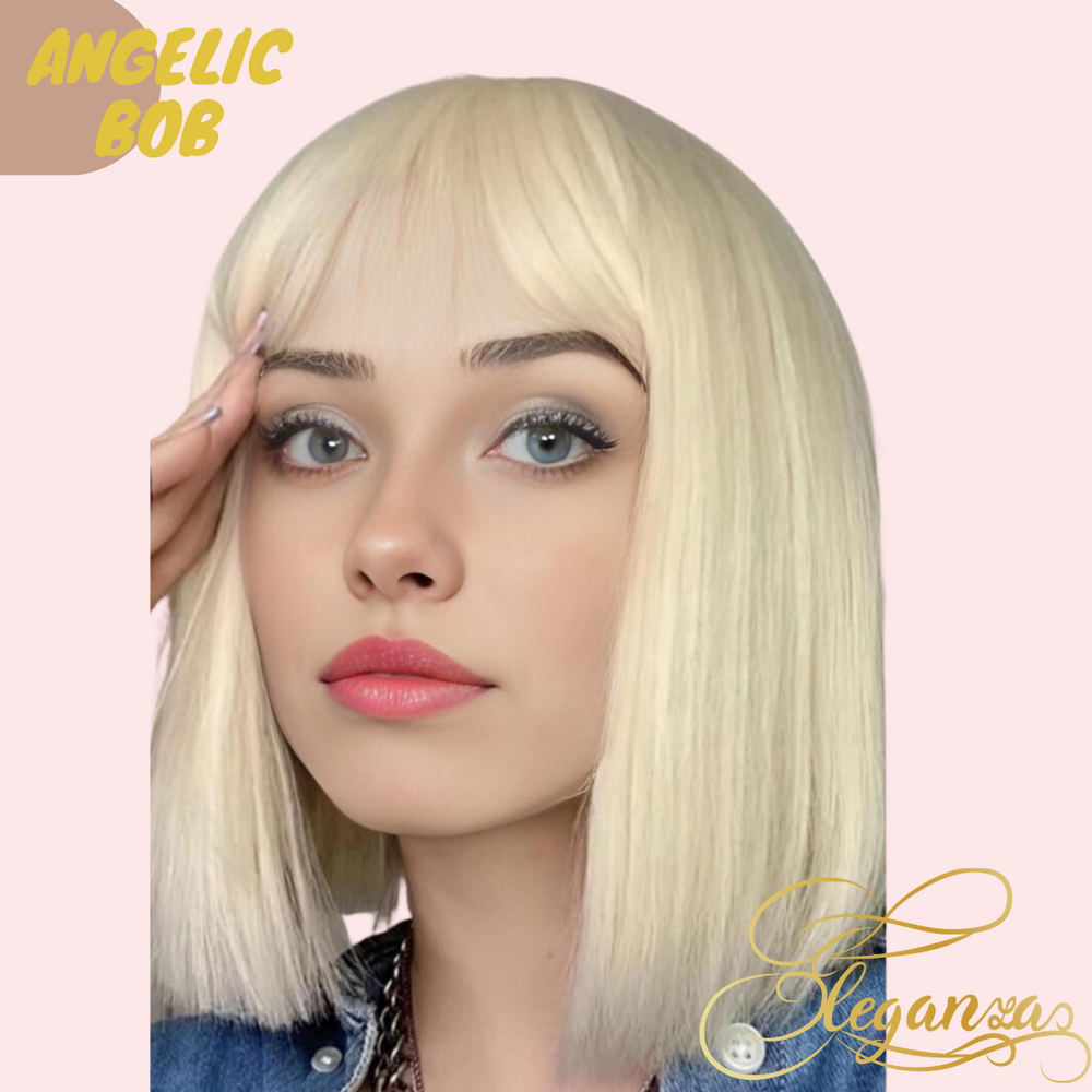 Angelic Bob | Synthetic Wig | Blonde | 10 inches
