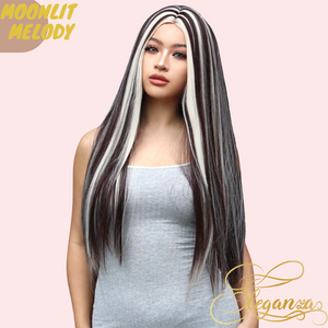 
            
                Load image into Gallery viewer, Moonlit Melody | Synthetic Wig | Black | 30 inches
            
        