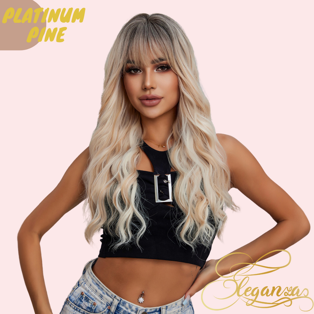 Platinum Pine | Synthetic Wig | Platinum | 26 inches