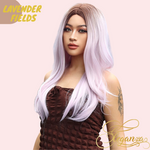 Lavender Fields | Synthetic Wig | Gradient Purple | 26 inches