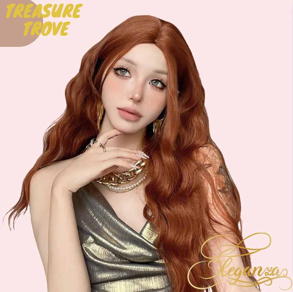 Treasure Trove | Synthetic Wig | Brown | 28 inches