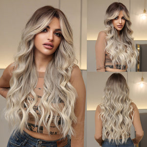 Silver Mist | Synthetic Wig | Gray | 26 inches