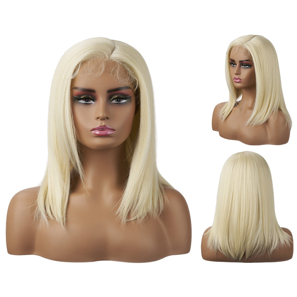 
            
                Load image into Gallery viewer, Icy Halo | Lace Front Wig | Blonde | 17.5 inches
            
        