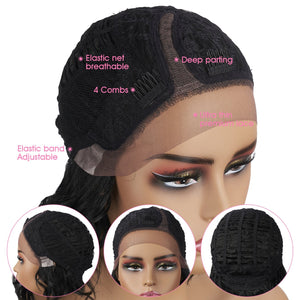 
            
                Load image into Gallery viewer, Obsidian | Lace Front Wig | Black | 14 inches
            
        