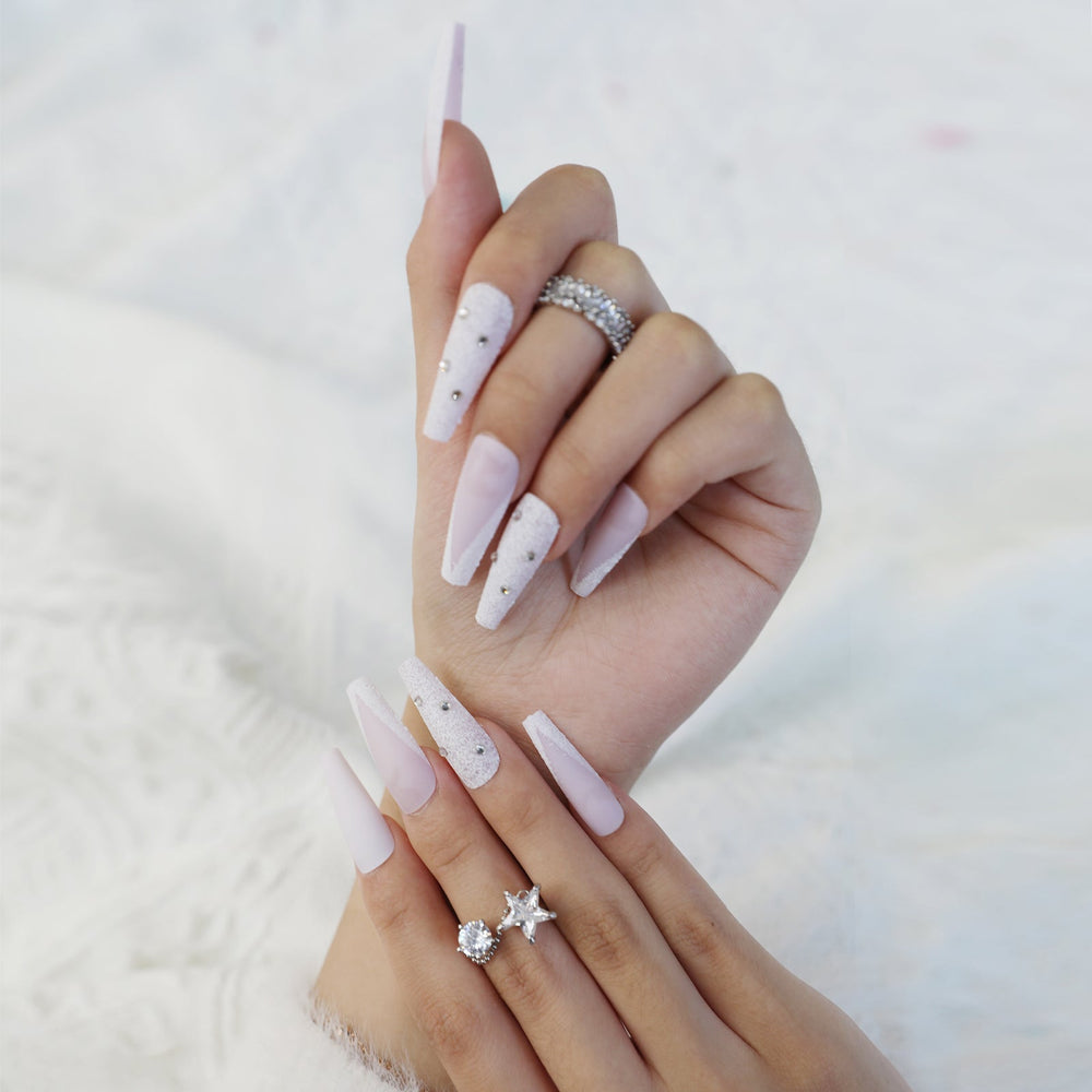 
            
                Load image into Gallery viewer, Gel Nail Kit Full Cover Manicure Set Acrylic Nail Kit Stick on Nails  M1966
            
        