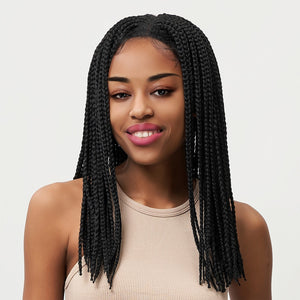 Carbon Beauty | Lace Front Wig | Black | 18 inches