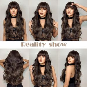 JLo | Synthetic Wig | Brown | 28 inches