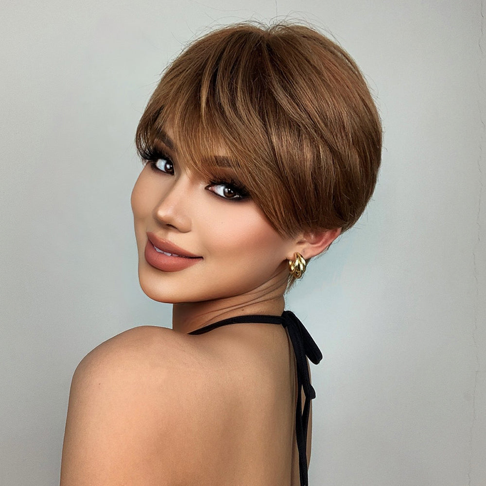 Melody Muse | Synthetic Wig | Brown | 10 inches