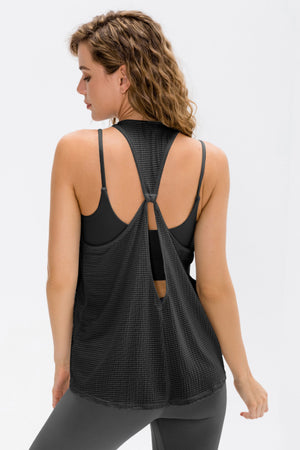 
            
                Load image into Gallery viewer, Breathable Cutout Athletic Tank
            
        