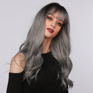 
            
                Load image into Gallery viewer, Galaxy Goddess | Synthetic Wig | Ombre | 25 inches
            
        
