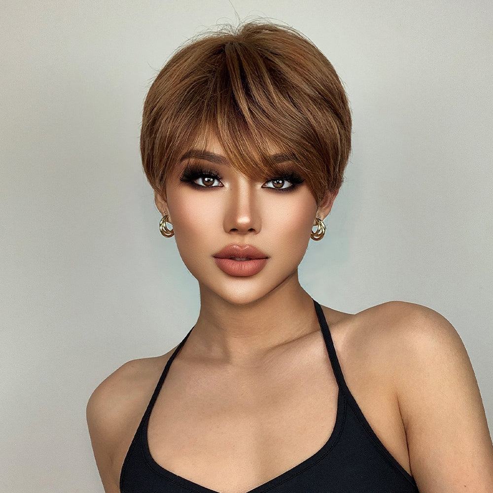 Melody Muse | Synthetic Wig | Brown | 10 inches