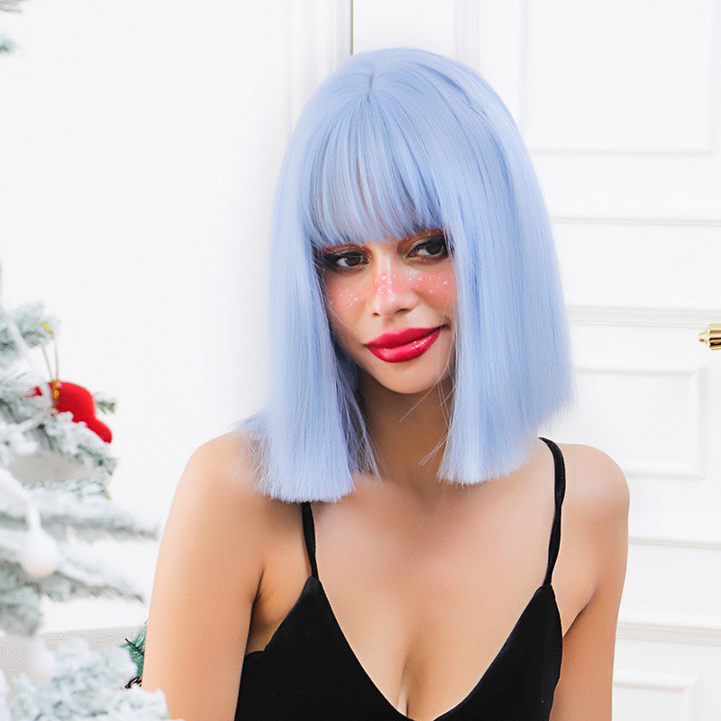 
            
                Load image into Gallery viewer, Oceanic Obsession | Synthetic Wig | Blue | 12 inches
            
        