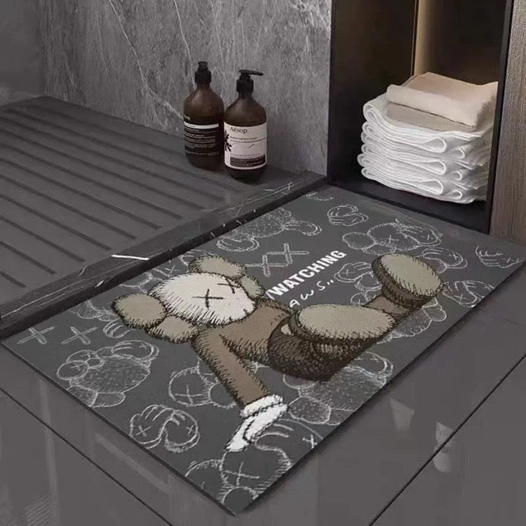 Free shipping New Bathroom absorbent Non-slip/ anti-slip mat