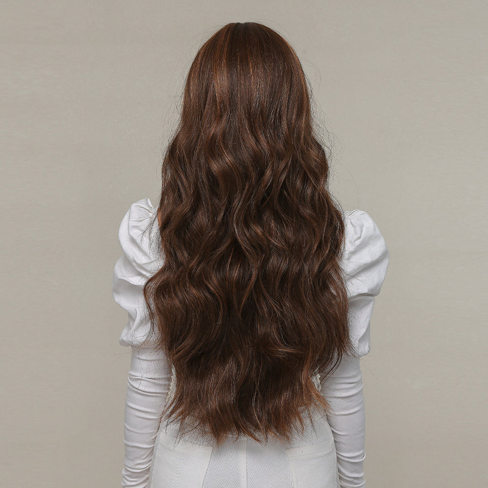 Maneater Curls | Synthetic Wig | Brown | 26 inches