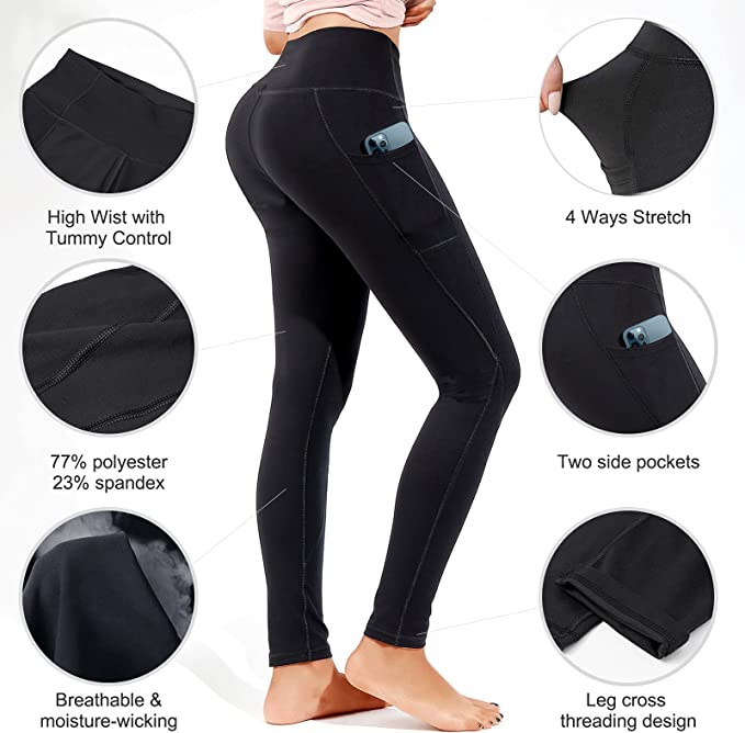 
            
                Load image into Gallery viewer, Women&amp;#39;s Bootcut Yoga Pants with Pockets High Waisted Naked Feeling Leggings Sweatpants Loose Joggers Cropped Yoga Trousers
            
        