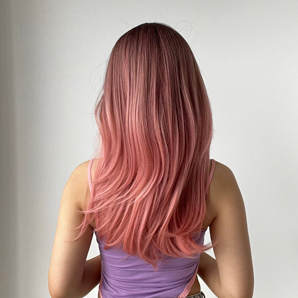 
            
                Load image into Gallery viewer, Pink Flamingo  | Synthetic Wig | Ombre | 22 inches
            
        