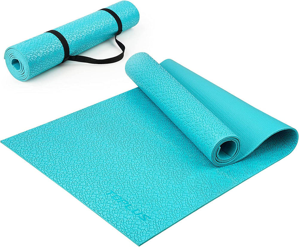
            
                Load image into Gallery viewer, Travel Yoga Mat Eco Friendly Fitness Exercise Mat Sweat Absorbent Anti Slip, High-Grade Natural Suede for Travel, Yoga and Pilates
            
        