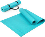 Travel Yoga Mat Eco Friendly Fitness Exercise Mat Sweat Absorbent Anti Slip, High-Grade Natural Suede for Travel, Yoga and Pilates