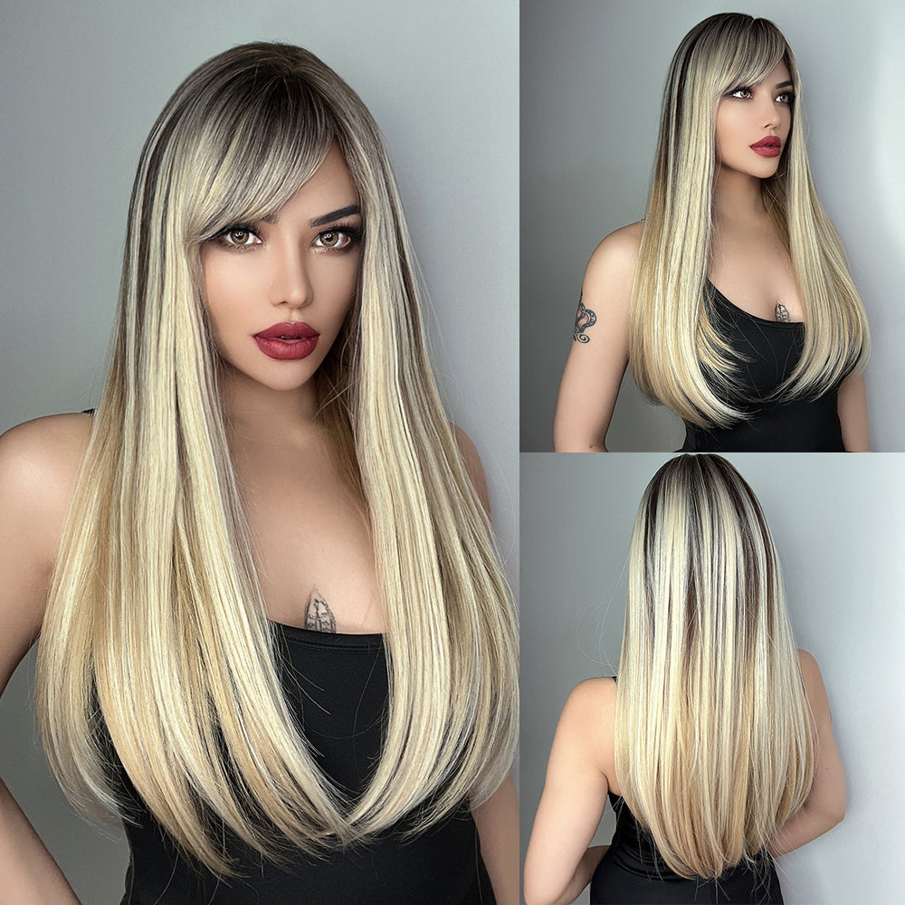 
            
                Load image into Gallery viewer, Vanilla Vixen | Synthetic Wig | Blonde | 24 inches
            
        