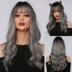 
            
                Load image into Gallery viewer, Galaxy Goddess | Synthetic Wig | Ombre | 25 inches
            
        
