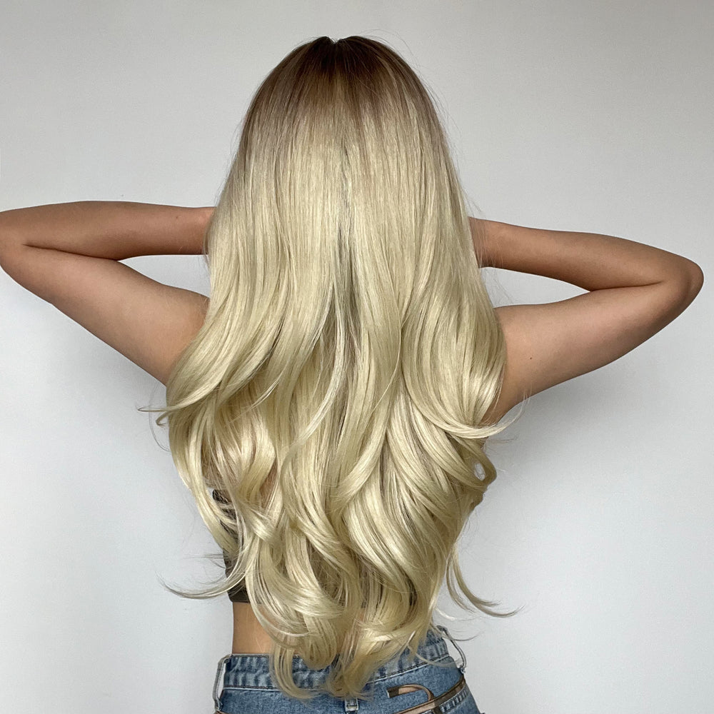 Butterscotch Bliss | Synthetic Wig | Blonde | 30 inches