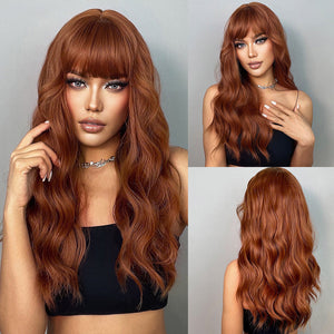 
            
                Load image into Gallery viewer, Ruby Tuesday | Synthetic Wig | Ombre | 26 inches
            
        