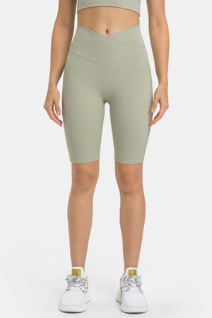 
            
                Load image into Gallery viewer, High Waist Biker Shorts with Pockets
            
        