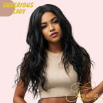 Luxerious Lady | Lace Front Wig | Black | 19 inches
